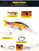 Marvex SK042 Jointed Minnow Lure – Floating Action (100mm / 13.5g)