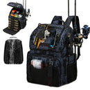 Marvex Fishing Arctic Trek Pro™ – 45L Fishing Backpack Cooler with Rod Holders & Rain Cover