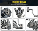 Marvex SANGE Spinning Reel – Lightweight Power & Precision (5.2:1 / 4.9:1)