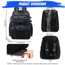 Marvex Fishing Arctic Trek Pro™ – 45L Fishing Backpack Cooler with Rod Holders & Rain Cover