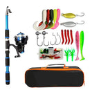 Marvex Traveler Pro Fishing Combo – Telescopic Rod & Spinning Reel Complete Kit