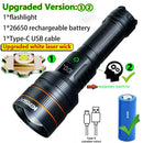 Marvex PowerBeam™ High-Power Zoomable LED Flashlight