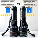 Marvex PowerBeam™ High-Power Zoomable LED Flashlight