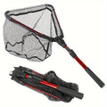 Marvex Folding Landing Net Pro – Telescopic Aluminum Fishing Net