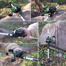 Marvex Baitcasting Combo – Carbon Fiber Rod & Reel Kit for Bass Fishing