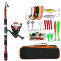 Marvex Traveler Pro Fishing Combo – Telescopic Rod & Spinning Reel Complete Kit