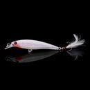 Marvex Laser Minnow X™ | 9cm Sinking Hard Fishing Lure with 3D Eyes for Bass, Pike & Predator Fish