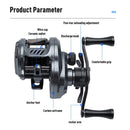 Leydun Usopp Ultralight Baitcasting Reel 7.6:1 Gear Ratio – 125g Carbon Baitcaster | 4.5kg Max Drag