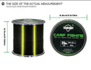 Marvex Carp Nylon Line – Smooth, Strong & Invisible (500M / 10–25LB)