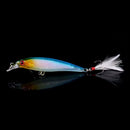 Marvex Laser Minnow X™ | 9cm Sinking Hard Fishing Lure with 3D Eyes for Bass, Pike & Predator Fish