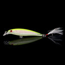 Marvex Laser Minnow X™ | 9cm Sinking Hard Fishing Lure with 3D Eyes for Bass, Pike & Predator Fish