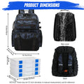 Marvex Fishing Arctic Trek Pro™ – 45L Fishing Backpack Cooler with Rod Holders & Rain Cover