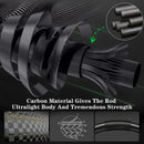 Marvex Baitcasting Combo – Carbon Fiber Rod & Reel Kit for Bass Fishing
