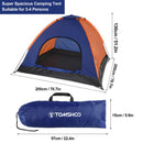Marvex Fishing AdventurePro™ 4-Person Waterproof Camping Tent