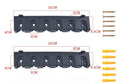 Marvex Fishing Rod Holder Set – Wall Mounted Storage Rack (2PCS)