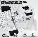 Marvex Baitcasting Reel – 7.2:1 High Speed Ultralight Saltwater Performance