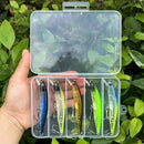 Marvex Predator Minnow Kit™ | 5PCS Premium Crankbait & Jerkbait Fishing Lures Set