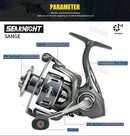 Marvex SANGE Spinning Reel – Lightweight Power & Precision (5.2:1 / 4.9:1)