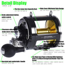 Marvex OceanForce Pro 30KG Saltwater Jigging Reel – Full Aluminum Body Trolling Fishing Reel for Boat Fishing