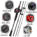 Marvex Rod & Reel Combo – Carbon Fiber Performance Set