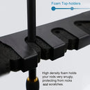Marvex Fishing Rod Holder Set – Wall Mounted Storage Rack (2PCS)