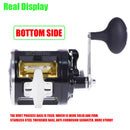 Marvex OceanForce Pro 30KG Saltwater Jigging Reel – Full Aluminum Body Trolling Fishing Reel for Boat Fishing