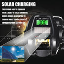 Marvex Smart Baitcasting Reel – LED Display, Solar & USB Charging 7.2:1